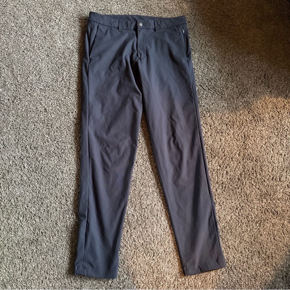 lululemon athletica Men's Black Performance Chinos